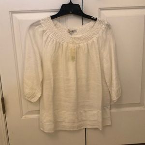 NWT Boden Women’s Linen top size 4